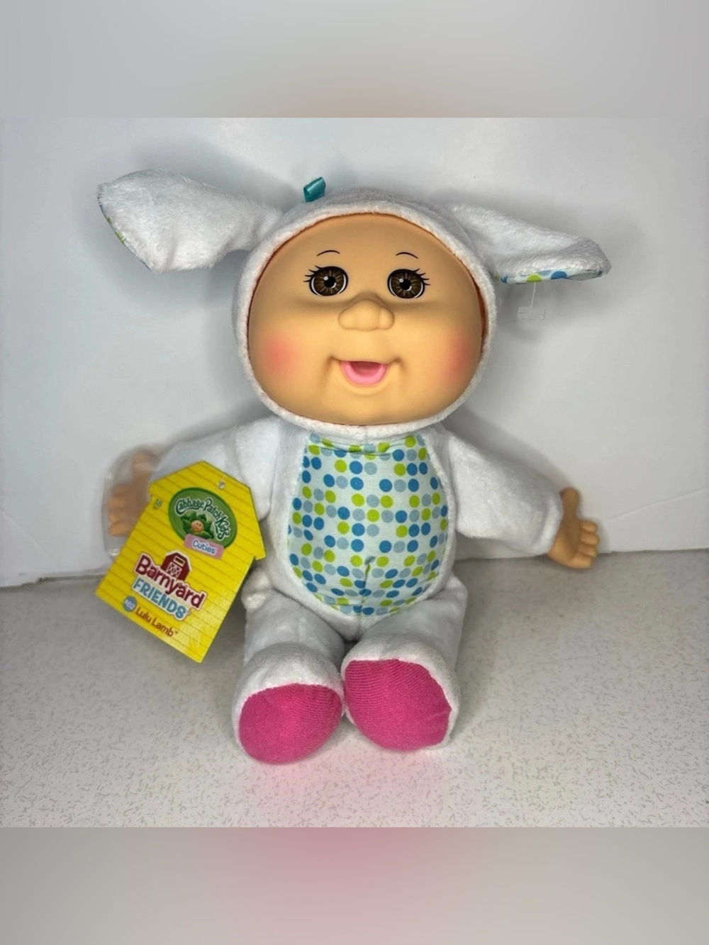 Cabbage Patch Kids Collectible Cuties Barnyard Friends Lulu Lamb 9" NWT